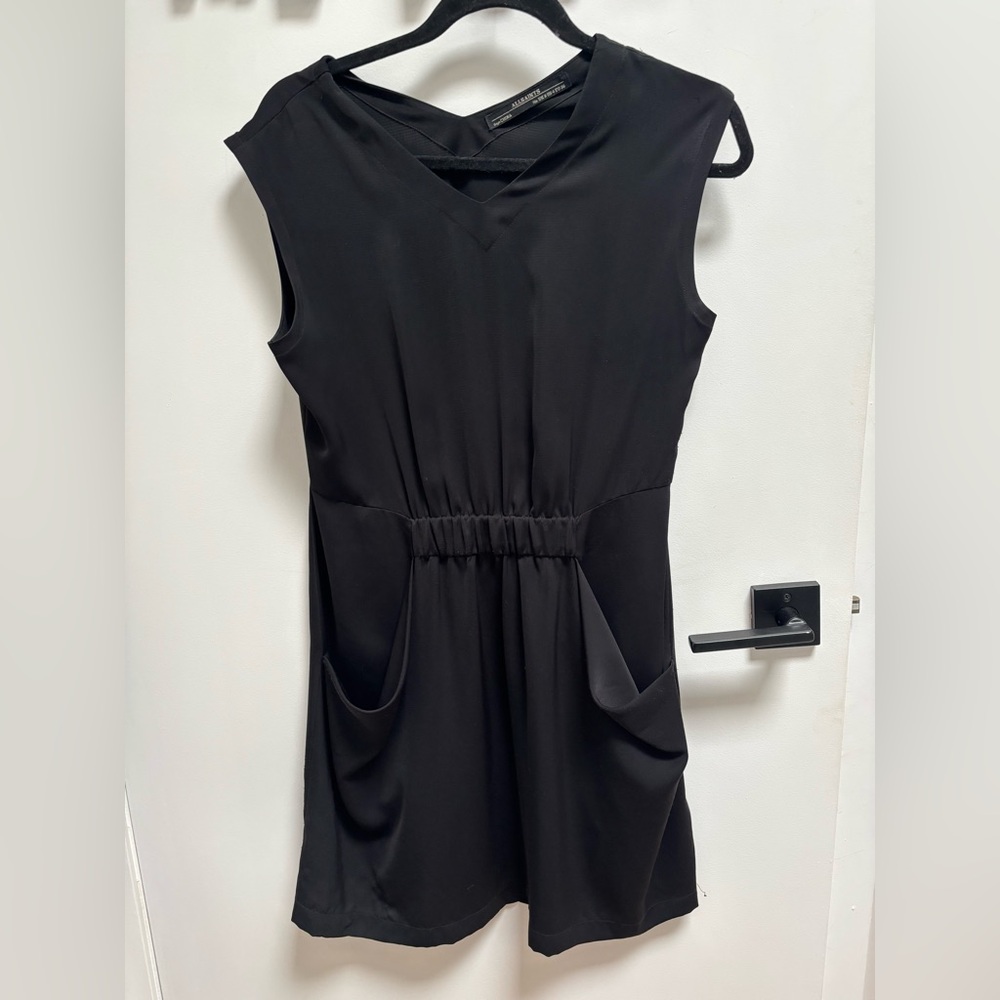 All Saints Black Sleeveless mini Dress - Picture 1 of 4
